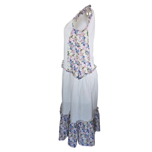 Adobe Lane Stunning Wildflower Boheimian Flirty Stunning Vacation Dress M NWT - Picture 3 of 7